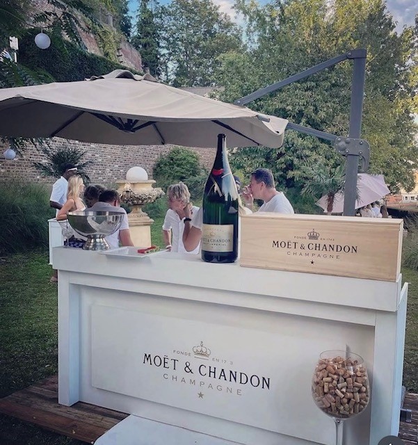 Moet Chandon champagne bar